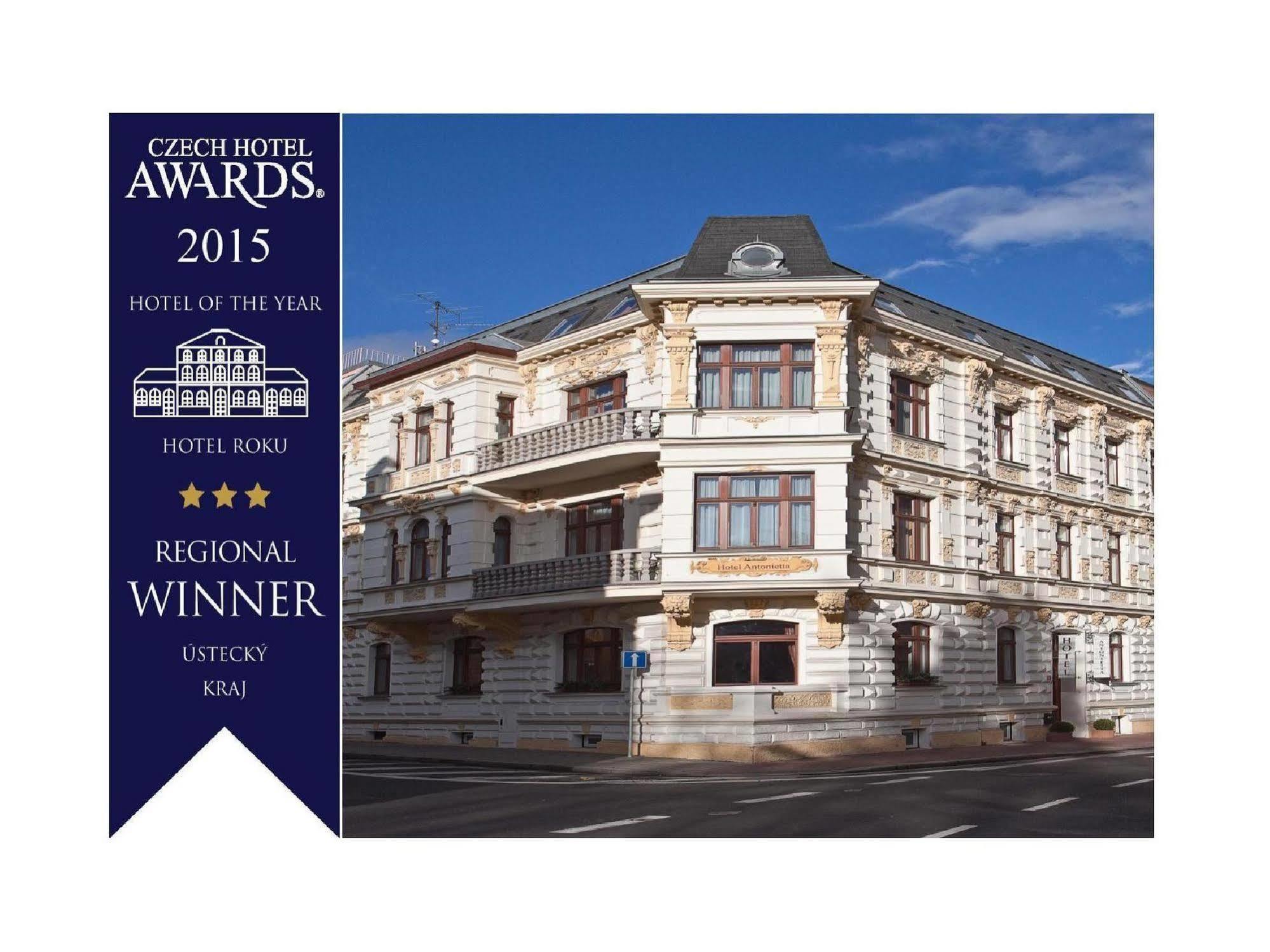 Hotel Antonietta Teplice Exterior photo