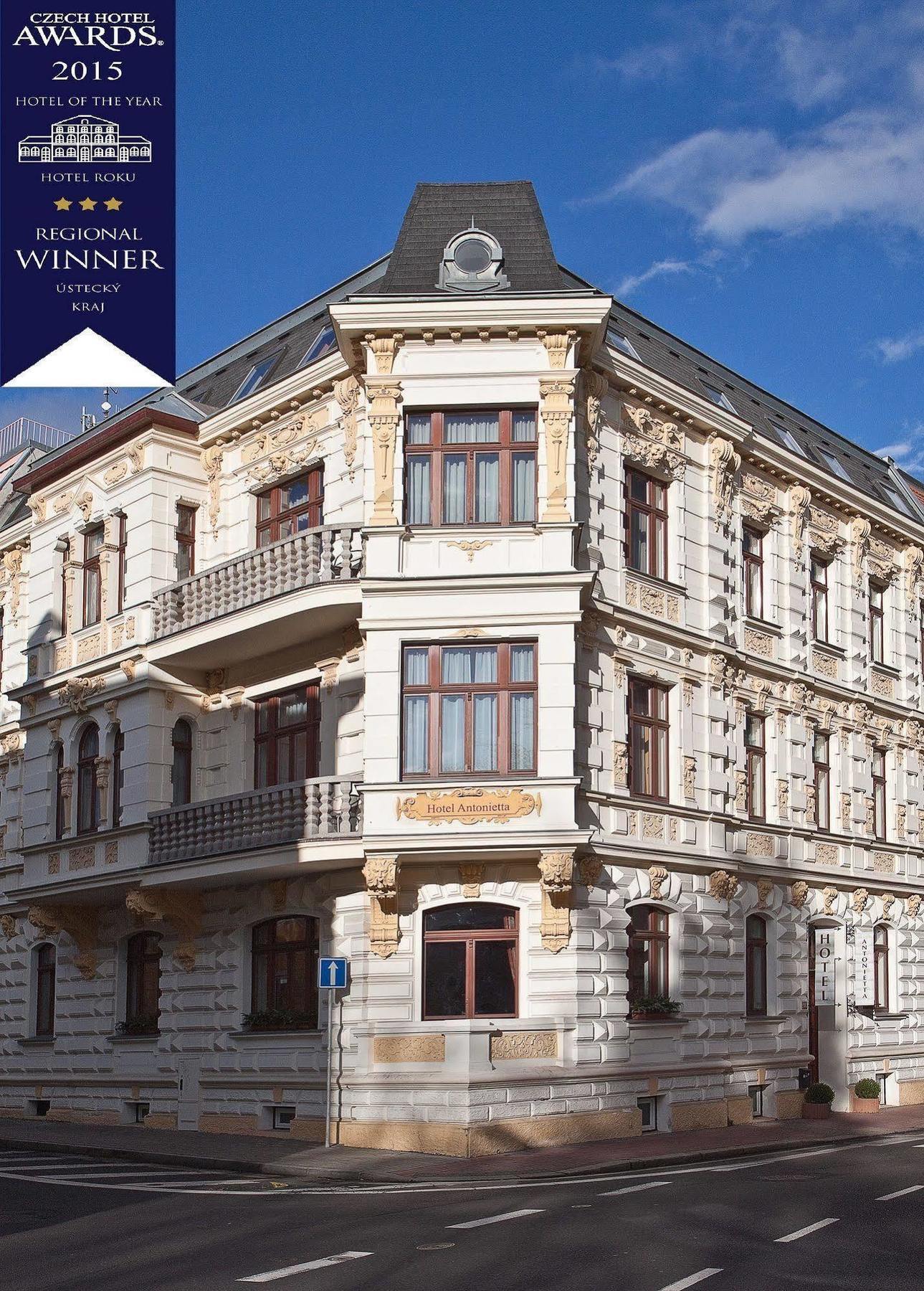 Hotel Antonietta Teplice Exterior photo
